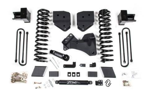 17-19 Ford F-250/350 Super Duty 4 Inch Lift Kit 2 Inch Rear Block Gas 3 Leaf Main No shocks Zone Offroad