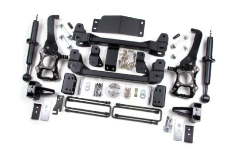 09-13 Ford F-150 6 Inch Lift Kit 4 Inch Rear Block No Shocks Zone Offroad