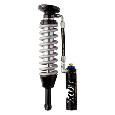 05-Up Toyota Hilux T6 Hi-Rider Models Only Front Coilover Factory Race 2.5 Remote Reservoir 4.5 Inch 0-2 Inch Lift Dual Speed Compression Adjuster Fox Offroad Shocks