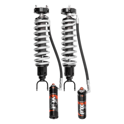 19-Up Ram 1500 w/ UCA Front Coilover Performance Elite 2.5 Remote Reservoir 2-3 Inch Lift Dual Speed Compression Adjuster Fox Offroad Shocks