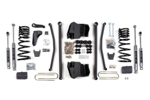 8 Inch Block Lift Kit Long Arm Dodge Ram 2500 09-13 4WD Diesel Fox 2.0 Performance Shocks