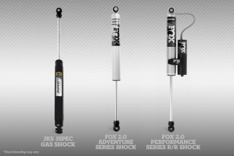 2007-2018 Jeep Wrangler JK J-Venture 4 Door 3.5 Inch Lift Kit w/ JSpec Shocks JSPEC