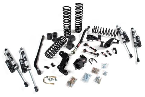 2007-2018 Jeep Wrangler JK J-Kontrol 4 Door 3.5 Inch Lift Kit w/ JSpec Shocks JSPEC