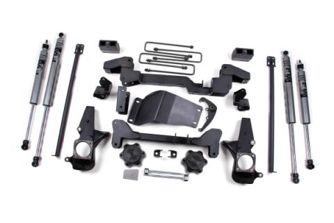 01-10 Silverado 1500/2500 HD/3500 HD 6 Inch Lift Kit With Fox Adventure Shocks Zone Offroad