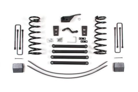 00-02 Dodge RAM 2500 5.0 Inch Coil Spring Lift Kit No Shocks Zone Offroad