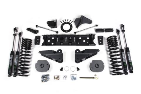 19-24 RAM 2500 4.5 Inch Radius Arm Bracket Diesel 6-Bolt T-Case No Shocks Zone Offroad