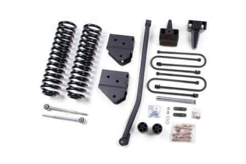 05-07 Ford F-250/F-350 Super Duty Gas 4 Inch Lift Kit No Shocks Zone Offroad