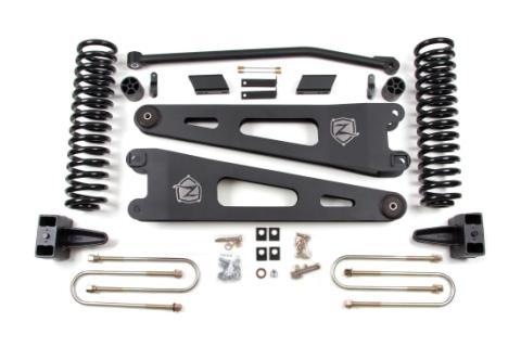 08-10 Ford F-250/F-350 Super Duty 4 Inch Radius Arm  Lift Kit Diesel No Shocks Zone Offroad