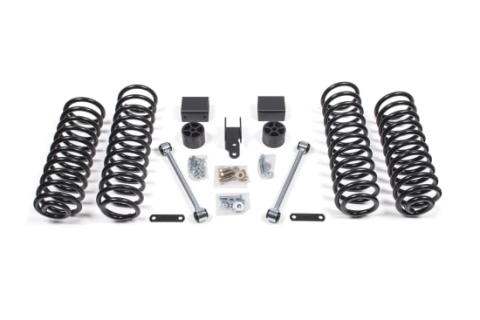 12-18 Jeep Wrangler JK 2 Door 3 Inch Coil Spring Lift Kit No Shocks Zone Offroad