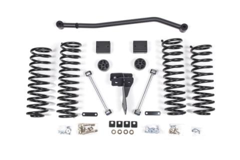 12-18 Jeep Wrangler JK 2 Door 4 Inch Coil Spring Lift Kit No Shocks Zone Offroad