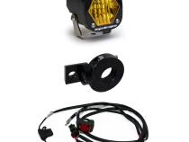 Electric Start Pit Bike S1 Moto Kit Baja Amber Wide Cornering Baja Designs