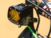 Electric Start Pit Bike S1 Moto Kit Baja Amber Wide Cornering Baja Designs