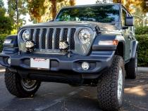 Jeep JL/JT Dual LP6 Auxiliary Light Kit w/Upfitter Baja Designs