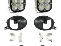 Squadron Sport Fog Pocket Kit 19-24 Sprinter 1500/2500/3500 (Wide Cornering; Clear)