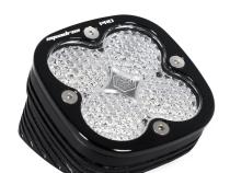 Flush Mount LED Light Pod Angled Black Clear Lens Work/Scene Pattern Squadron Pro Baja Designs