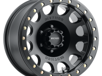 Aluminum Wheels 20x9 Beadlock MR105 Bolt Pattern 6 On 135 Offset 20 Lip Size 0 Matte Black MB Method