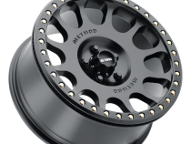 Aluminum Wheels 17x9 Beadlock MR105 Bolt Pattern 5 On 114.3 Offset -38 Lip Size 1.77 Matte Black MB Method