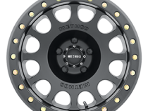 Aluminum Wheels 17x9 Beadlock MR105 Bolt Pattern 5 On 114.3 Offset -38 Lip Size 1.77 Matte Black MB Method
