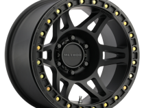 Aluminum Wheels 17x9 Beadlock MR106 Bolt Pattern 5 On 127 Offset -44 Lip Size 0 Matte Black MB Method