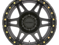 Aluminum Wheels 17x9 Beadlock MR106 Bolt Pattern 5 On 127 Offset -44 Lip Size 0 Matte Black MB Method