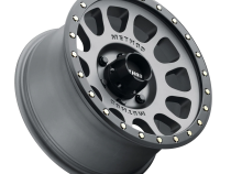 Aluminum Wheels 20x9 NV MR305 Bolt Pattern 6 On 139.7 Offset 18 Lip Size 1.42 Titanium TT Matte Black Lip Method