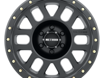 Aluminum Wheels 18x9 Grid MR309 Bolt Pattern 6 On 135 Offset 18 Lip Size 1.65 Matte Black MB Method