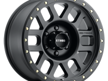 Aluminum Wheels 18x9 Grid MR309 Bolt Pattern 6 On 135 Offset 18 Lip Size 1.65 Titanium GY Black Street Loc Method