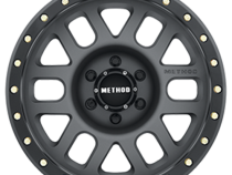 Aluminum Wheels 18x9 Grid MR309 Bolt Pattern 6 On 135 Offset 18 Lip Size 1.65 Titanium GY Black Street Loc Method