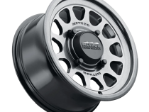 Aluminum Wheels 14x7 MR414 Bead Grip UTV Bolt Pattern 4 On 156 Offset 13 Lip Size 1.18 Graphite GY Method