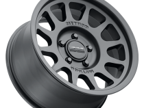 Aluminum Wheels 17x9 Bead Grip MR703 Bolt Pattern 5 On 127 Offset -12 Lip Size 1.18 Matte Black MB Method