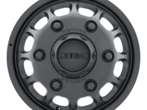Aluminum Wheels 16x6 MR901 Dually Bolt Pattern 6 On 180 Offset 110 Lip Size 0 Matte Black Method